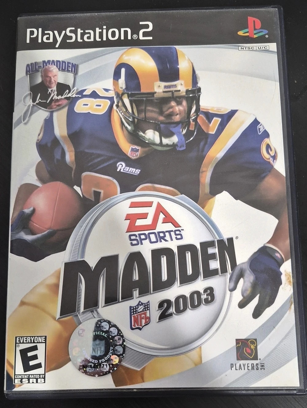 EA Sports Madden NFL 2003 PS2 Video Game